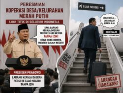 Diduga Membangkang Larangan Prabowo, Wali Kota Medan ke Luar Negeri Saat Peresmian Kopdes Merah Putih