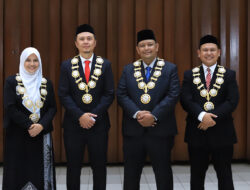 Regenerasi di USK, Mirza Lantik 4 Wakil Rektor