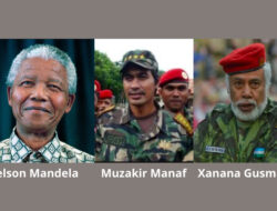Mandela, Mualem, dan Xanana Gusmao