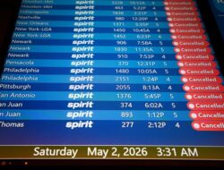 Efek Perang AS–Israel Lawan Iran: Maskapai Spirit Airlines Bangkrut