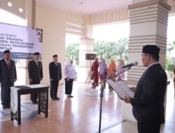 Bupati Aceh Besar Lantik Sejumlah Pejabat, Tekankan Integritas dan Keberlanjutan Program