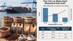 Dollar Menggila, Nilai Ekspor Kopi Aceh Justru Menyusut