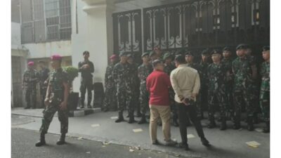 TNI Kawal Rumah Jampidsus Terduga Korupsi