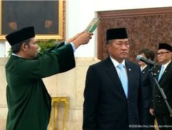 Prabowo Lantik Donny Ermawan sebagai Gubernur Universitas Republik Indonesia