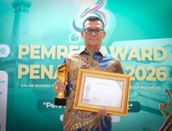 Wakil Ketua DPRK Banda Aceh Raih Pemred Award 2026