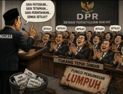 Ketika DPR Kehilangan Daya Kontrol, Siapa Mengawasi Kekuasaan?