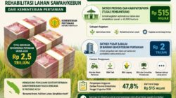 Skema Peruntukan Dana Rehab Sawah Korban Bencana