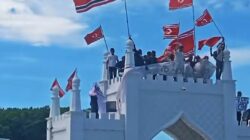 Peringatan Hari Aceh Damai Ricuh, Senjata Menyalak Saat Bendera Bulan Bintang Dikibarkan