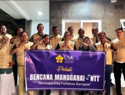 USK Kirimkan Relawan Kesehatan ke Manggarai Barat, Bantu Korban Gempa NTT