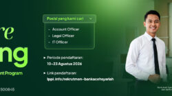 Dibuka hingga 23 Agustus 2026, Bank Aceh Rekrut Karyawan Baru
