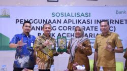 Bank Aceh Sosialisasikan Internet Banking Corporate ke Satuan Pendidikan Bireuen