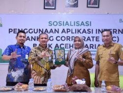 Bank Aceh Sosialisasikan Internet Banking Corporate ke Satuan Pendidikan Bireuen