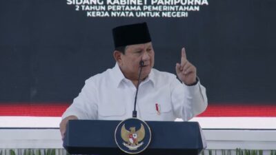 Tantang MSCI, Prabowo: Indonesia Tidak Takut Siapapun!