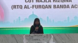 Hafidzah 30 Juz Binaan RTQ Al-Furqan Ikuti MHQ Se-Aceh