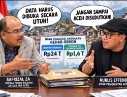 Safrizal, Data TKD, dan Cara Pandang Pemulihan Aceh