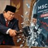 Cara Prabowo Merespon MSCI, Buruk Muka Cermin Dibelah